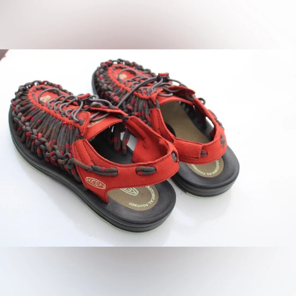 Keen Red and Black Men's Sandals - Picture 5 of 14